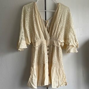 Never wore beige romper